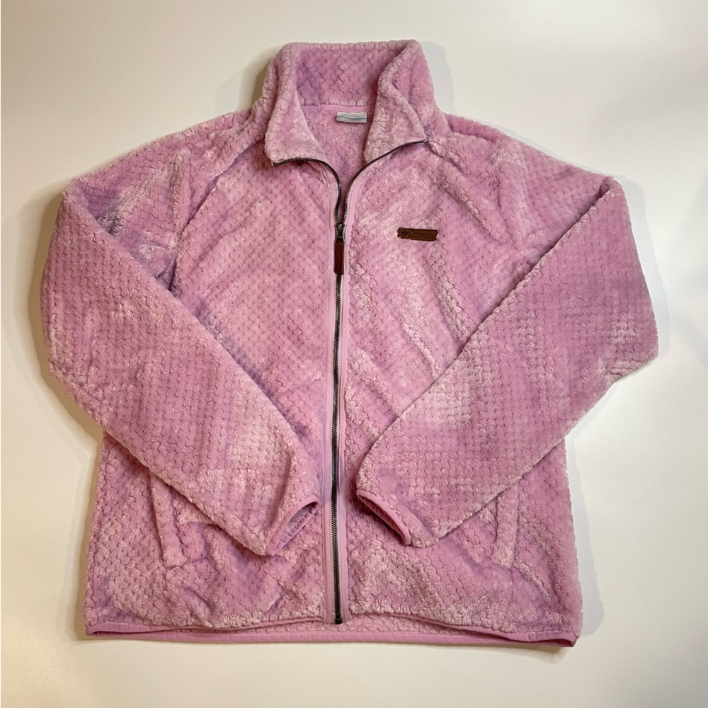 Columbia Women's Fire Side Ii Sherpa Full Zip SZ XL